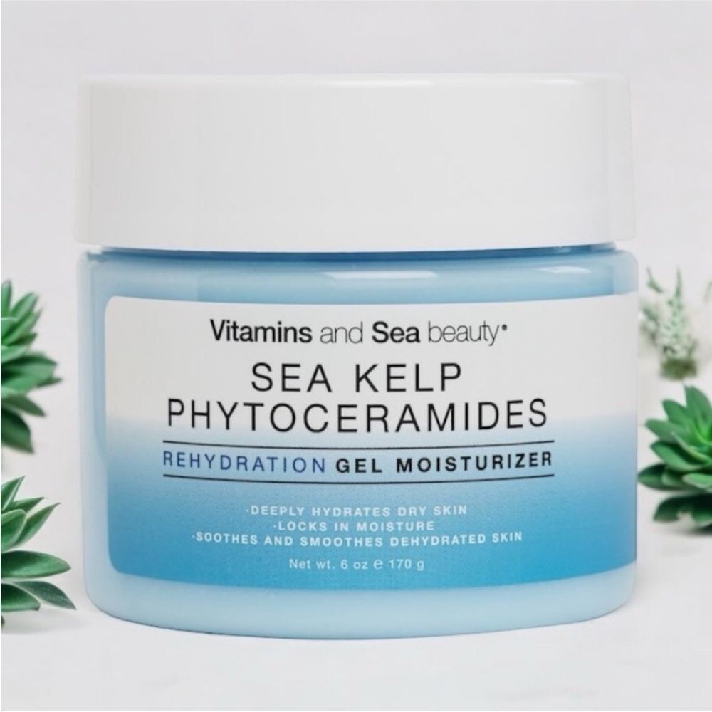 Vitamins & Sea Beauty Sea Kelp + Phytoceramides Rehydration Gel Moisturizer